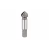 KWB 704840 HSS keglesænker 16 mm, 90°, 3 skær, cylinderskaft