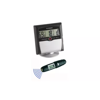 TFA Dostmann 95.2008 digital vejrstation sort