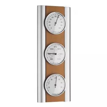 TFA Dostmann analog vejrstation 20.1053.17 bøg inde- & ude