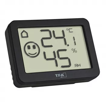 TFA Dostmann digitalt termo-hygrometer sort (30.5055.01)