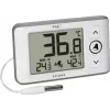 TFA Dostmann LT 202 Digital Professional Thermometer with Cable Sensor, White 30.1052.02