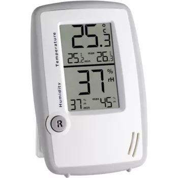 TFA Dostmann termo-hygrometer 30.5015 – indendørs temperatur- og fugtighedsmonitor med komfortzone