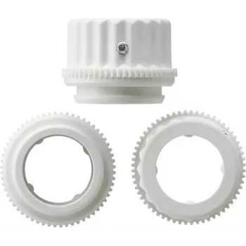 Gira ventiladapter 112600 til varmeaktuatorer, M30 x 1,5, hvid