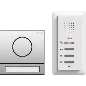 GIRA 2406000 enfamiliehus-pakke audio-system 106