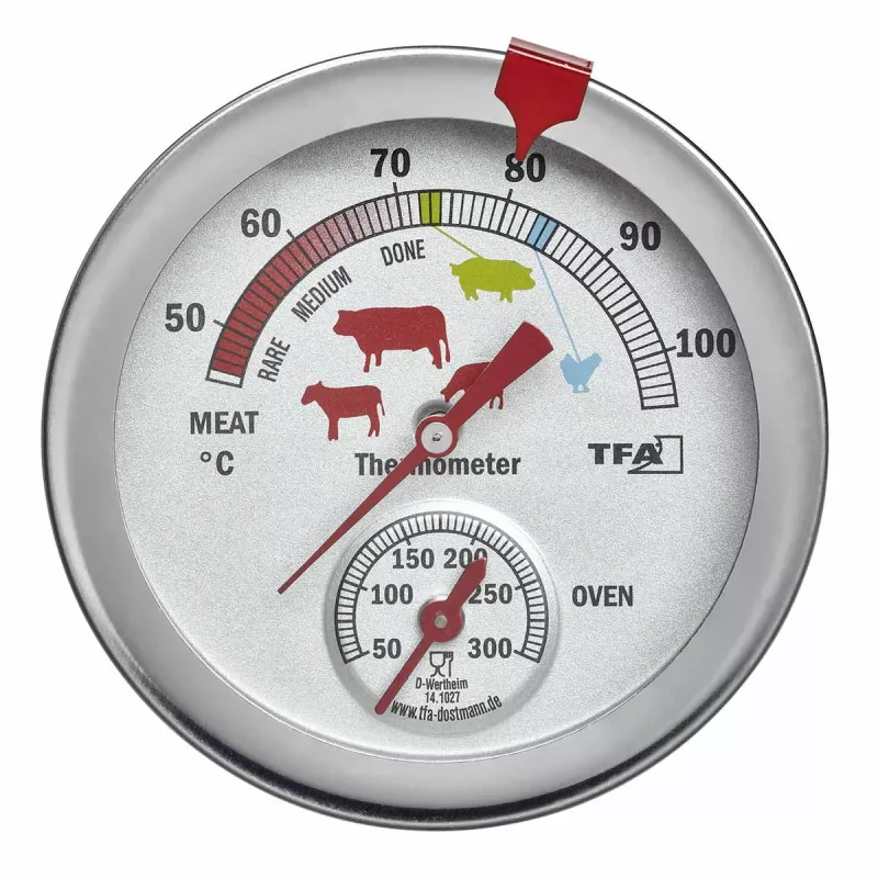 TFA Dostmann analogt stege-/ovntermometer 14.1027