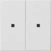 GIRA 510703 KNX RF betjeningsdel 2-delt System 55 ren hvid