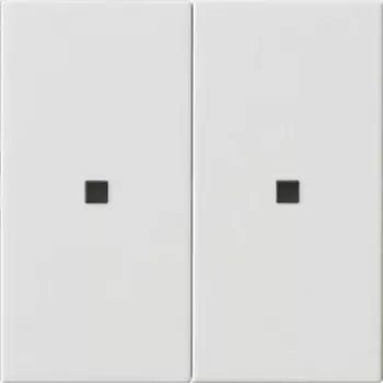 GIRA 510703 KNX RF betjeningsdel 2-delt System 55 ren hvid