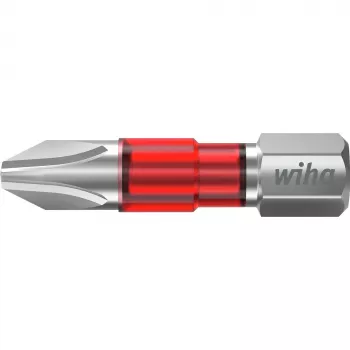 Wiha 7011TY Phillips PH2 x 29 mm skruetrækkerbits, 25-pak, 1/4 inch sekskant 42539