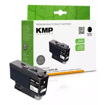 KMP kompatibel sort blækpatron til Brother LC-3239XLBK (1543.4001)
