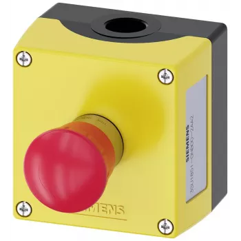 Siemens 3SU1851-0NB00-2AA2 kabinet til 22 mm runde betjeningsenheder