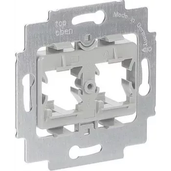 Busch-Jaeger 1820 monteringsramme til 2 Modular Jacks, grå (2CKA001753A8057)