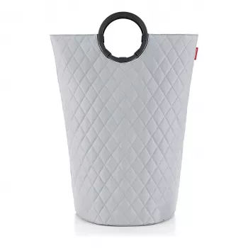 reisenthel loophome L vasketøjskurv, aluminium/polyester, grå (VT7062)