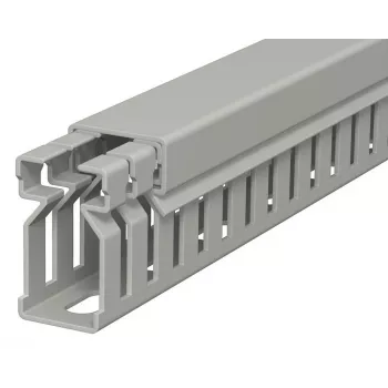 OBO BETTERMANN 6178003 Kabelkanal 2000x15x30 mm grau PVC geschlitzt