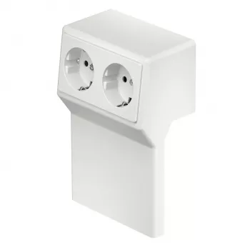 OBO BETTERMANN Rehau enhedstank med dobbeltstikkontakt RD 2GT40105 (6132171)