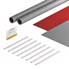 OBO Bettermann FSB-K32 Bandage Set for Photovoltaic Systems 550x380 mm Grey/Red 7203150