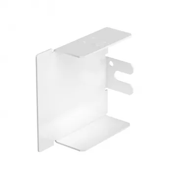 OBO Bettermann LKM E60060RW endestykke, 60x60mm, stål, ren hvid