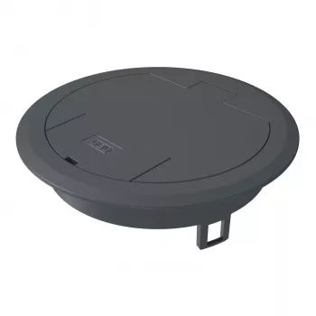 OBO BETTERMANN klapdæksel GES R2 7011 med kabeludtag (7405082)