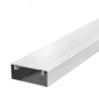 OBO PLM D 0410 RW installationskanal, metal, med brandbeskyttelsesvæv, 40x100x2000 mm, ren hvid 7218006