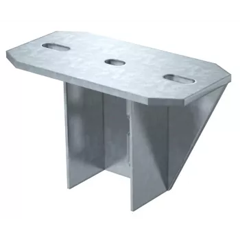 OBO Bettermann KU 7 NOX FT top plade til U-stolpe (6349056)