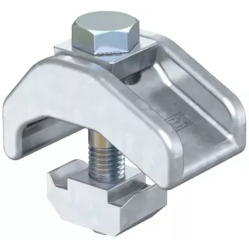 OBO BETTERMANN Heavy-Duty Clamping Claw with Sliding Nut M12x65, Zinc Flake Coated, for 30 mm Flange, TKH-S-30 6355805