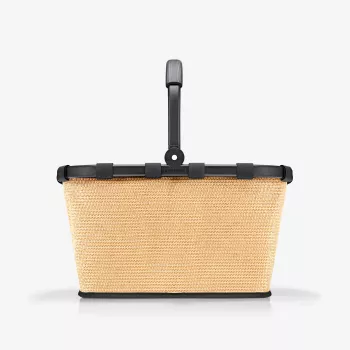 Reisenthel Carrybag Frame Raffia Black indkøbskurv 22L BK 7079
