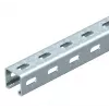 OBO Bettermann MS4141PP03 C-profilskinne med sidehuller, 41x41 mm, 3000 mm, varmforzinket stål 1122500