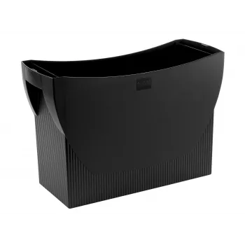 HAN SWING KARMA hængemappeboks, plast, sort, 100% genbrugsmateriale, til 20 A4-filer 19008-13
