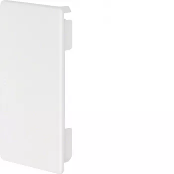 HAGER afslutningsstykke halogenfri til FB 60x110 mm kabelkanal trafikhvid FB6011069016