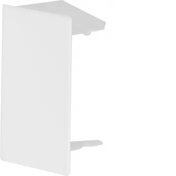 Hager LFS4006069016 endestykke stål LFS 40x60 mm trafikhvid (LFS4006069016)