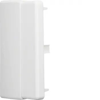 Hager LFE justerbar endekappe ASA vejrbestandig UV-stabil til 60x110 mm kabelkanal, trafikhvid LFE6011069016