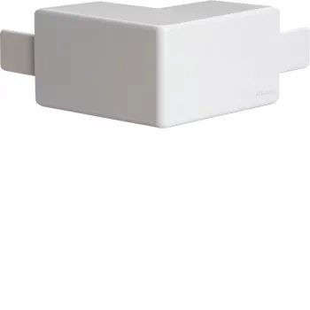 HAGER udvendigt hjørnevinkel til LF/LFF 33x20 mm kabelkanal, PVC, ren hvid LFF2003539016