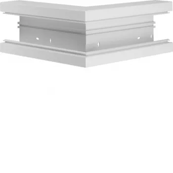 Hager BR6513039016 udvendigt hjørnestykke 130x68 mm hvid