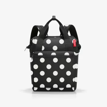 reisenthel allrounder R rygsæk polyester sort/hvid 12 L (JR7073)