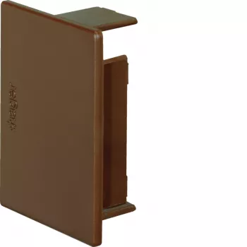 Hager LF endekappe til 40x57 mm kabelkanal, brun LF4006068014