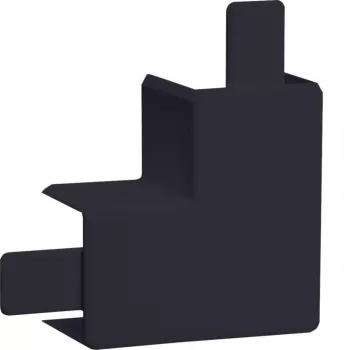 Hager LFF2003559011 fladvinkel 33x20 mm grafit sort
