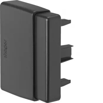Hager endestykke LFF6006069011 til LF 30/40/60x60 mm kanal, grafit