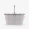 reisenthel carrybag indkøbskurv, kunstfiber, cord grey BK7084