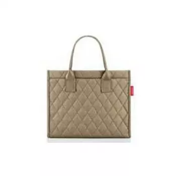 reisenthel Daily Shopper Business skuldertaske Rhombus olive GP5046