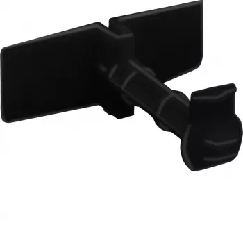 Hager BRTB kabelholdeclips-bolt til BR-kabelkanal med C-profil, halogenfri, 4 stk.