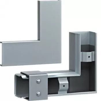 Hager FWK-Plus fladvinkel 60x60 mm varmgalvaniseret stål, brandbeskyttelse FWKP600605VERZ