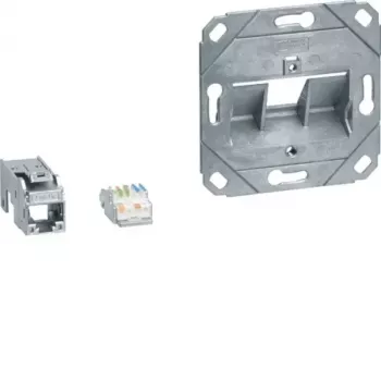 Hager GMKSRJ45C6A1 Cat.6A Shielded RJ45 Keystone Module