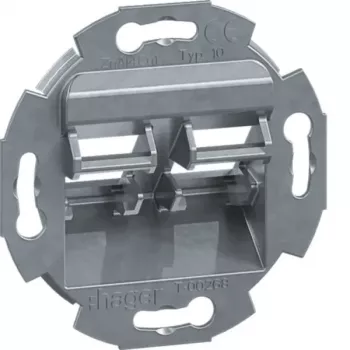 HAGER GMDM102 monteringsramme 2-modul til GZDM2 RJ45-moduler