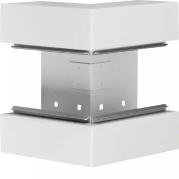 HAGER BRS6517039016 udvendigt hjørne til BRS brystningskanal 170x68mm, ren hvid