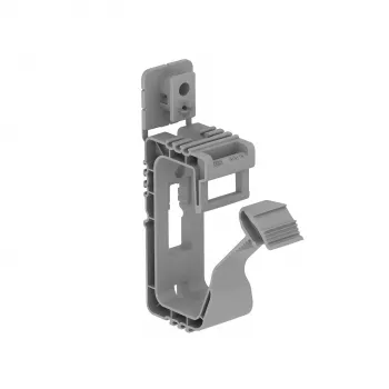 OBO Bettermann Grip-samleholder flammehæmmende 960 grader 20 (2205412) - brandmodstandsdygtig kabelbundtholder, 20 mm, lysegrå