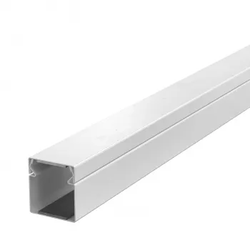 OBO PLM D 0404 RW metalinstallationskanal med brandbeskyttelsesvæv 40x40x2000 mm, hvid 7218002