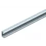 OBO Bettermann MS-serie C-profil monteringsskinne 40x22 mm, varmforzinket stål, 4920 mm længde, slidset 6007244