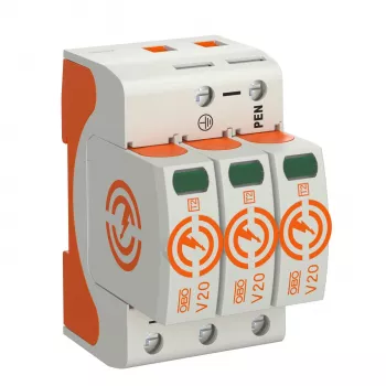 OBO BETTERMANN SurgeController V20 V20-3-280 3-polet 280V type 2 overspændingsbeskyttelse 5095163