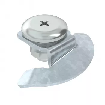OBO DRL H S FT drejelås til kabinetdæksel, 20 mm monteringshul, stål, varmgalvaniseret 6065018