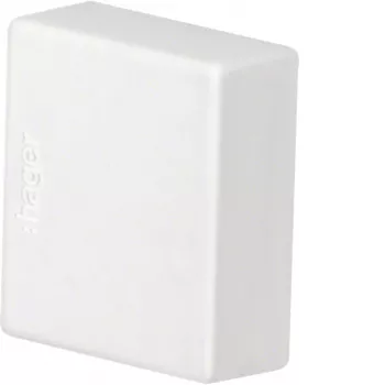 HAGER LF1501569016 endekappe, trafikhvid (RAL 9016), til 150x150 mm LF brystningskanal
