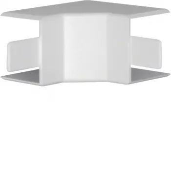 Hager LF3003049016 indvendigt hjørne til LF 30x30 mm kanal, halogenfri PC/ABS, trafikhvid
